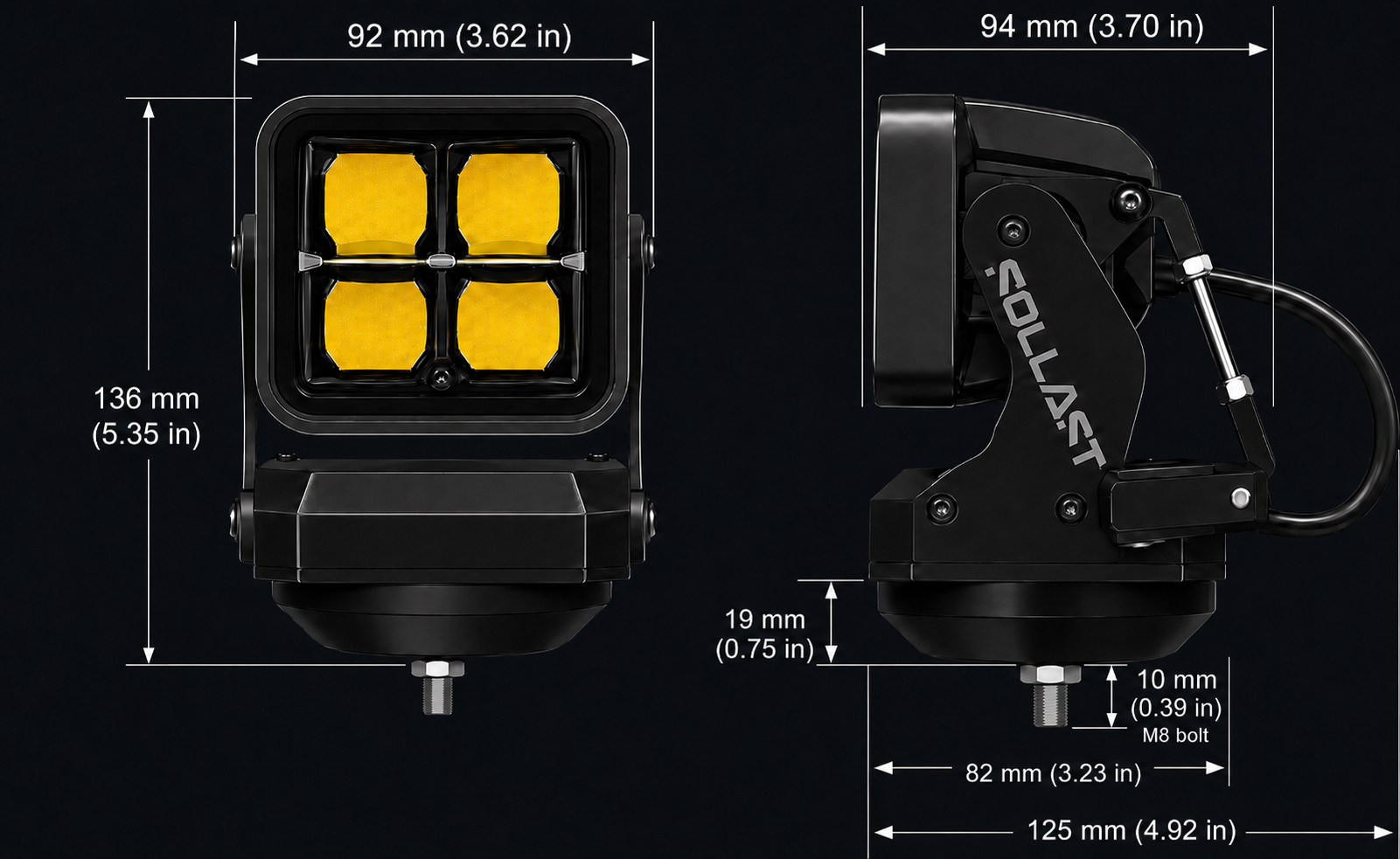 40W dimensions